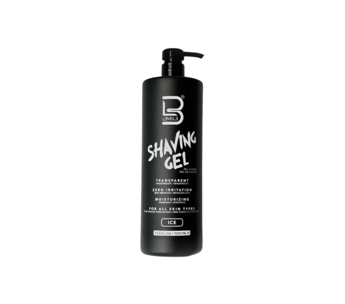 Level 3 Shaving Gel ICE 33.8oz